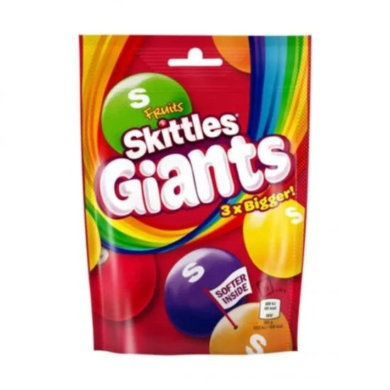 15 x Skittles Fruits Giants 132G