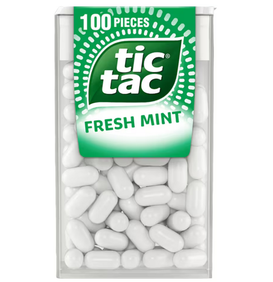 24 x Tic Tac Fresh Mint 49G